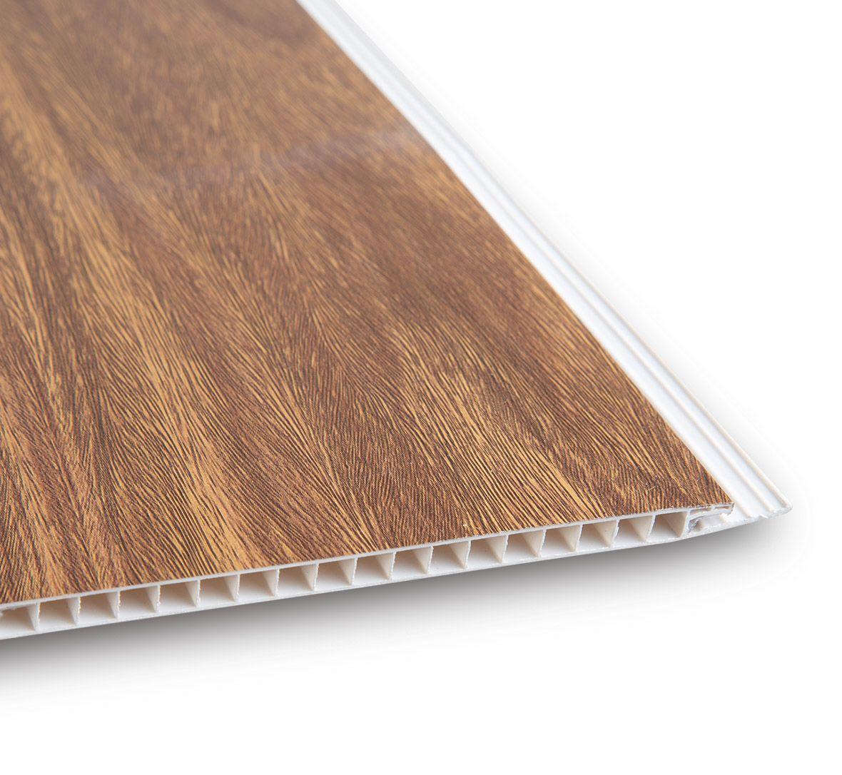 A47 · Cielorraso y revestimiento de PVC 5mm · Marrón oscuro