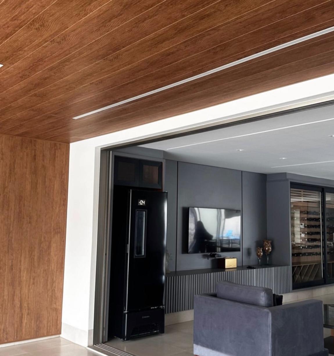 Cielorraso PVC Simil Madera